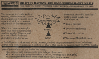 Illustration for article titled Military MREs